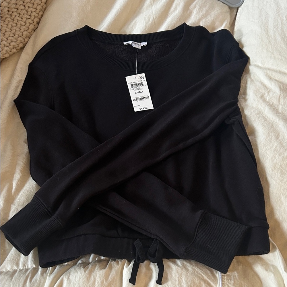 Bar III Black Women's Sweatshirt